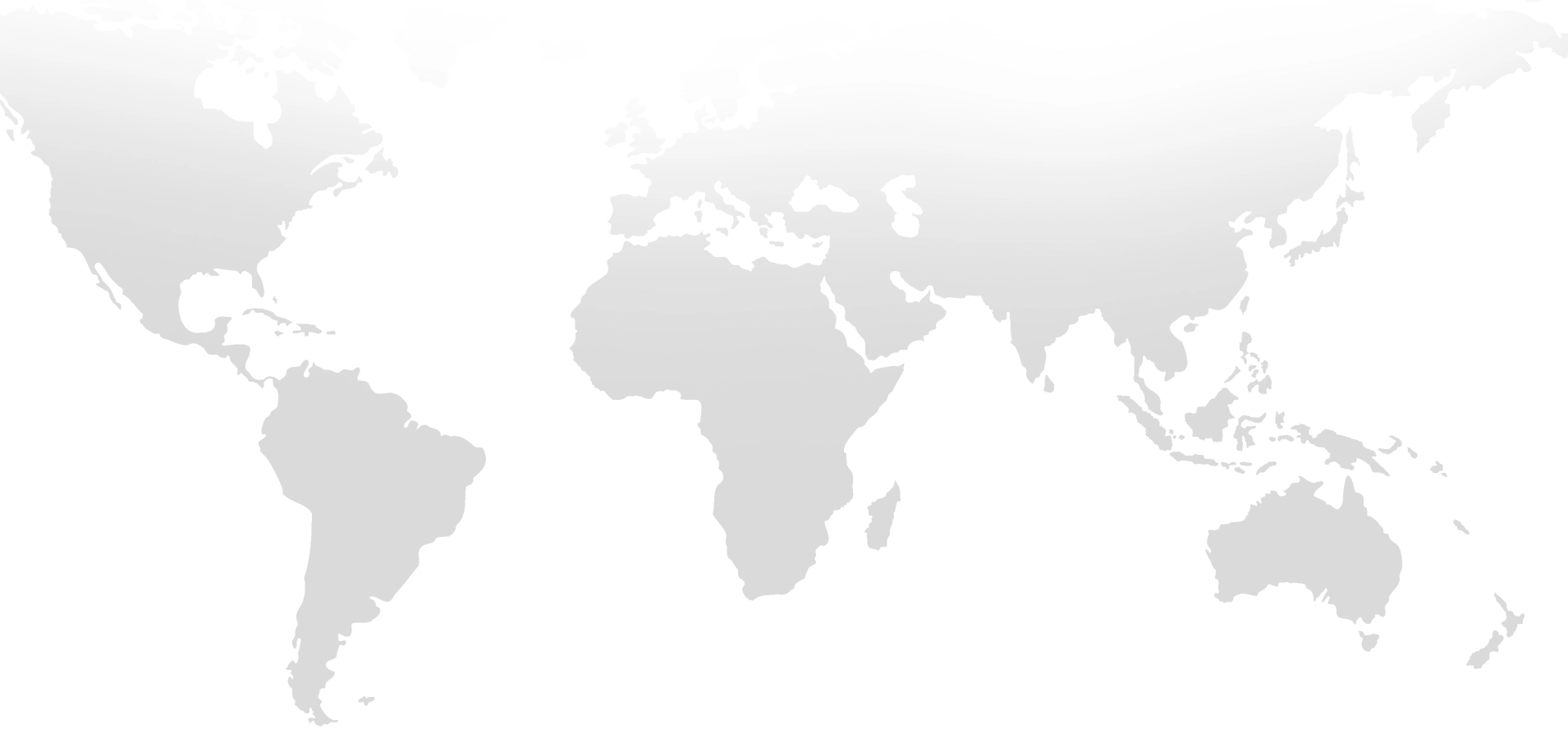 World map showing Givery office locations in the USA, Japan, and India